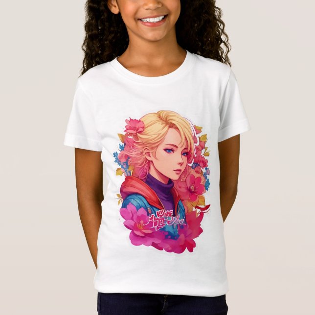k-Pop-Blondine T-Shirt (Vorderseite)