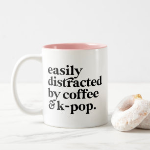 K-Pop-Fan Zweifarbige Tasse