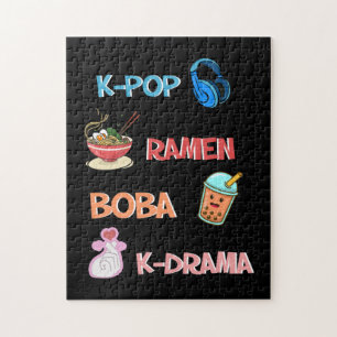K-Pop Fashion für Fans von koreanischem K-Drama &  Puzzle