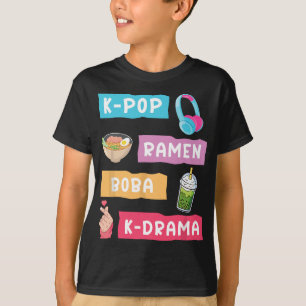 K-Pop Fashion für Fans von koreanischem K-Drama &  T-Shirt