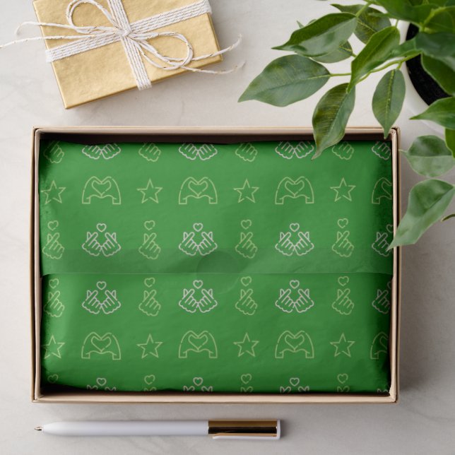 K-Pop Feiertags-Kollektion Seidenpapier (Geschenk)
