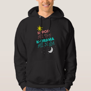K-Pop Ganztägiges K-Drama Allabendlich koreanische Hoodie