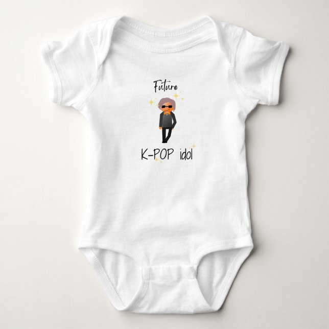 k-Pop-Idol Baby Strampler (Vorderseite)