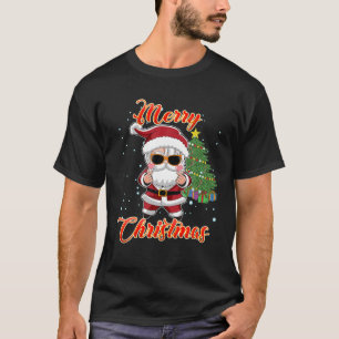 K-Pop Idol Santa Claus Niedlich Santa K Pop Weihna T-Shirt