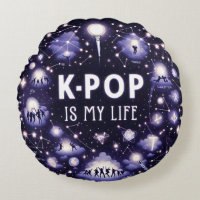 K-Pop ist mein Leben schwimmend unter den Sternen