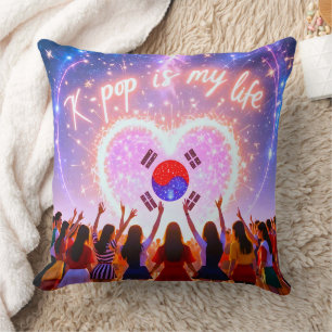K-Pop ist mein Leben über der Galaxie Kissen