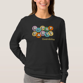 K-Pop Korean Pop Party Thema benutzerdefinierter N T-Shirt