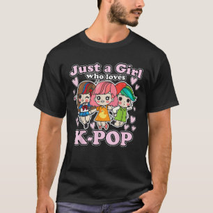 K Pop Koreanisch Popular Music Saranghae Merchandi T-Shirt