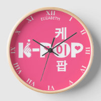 K-Pop Kpop in koreanischer Hand und Herz-Kpop-Symb