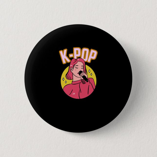 K-Pop Music Button (Vorderseite)