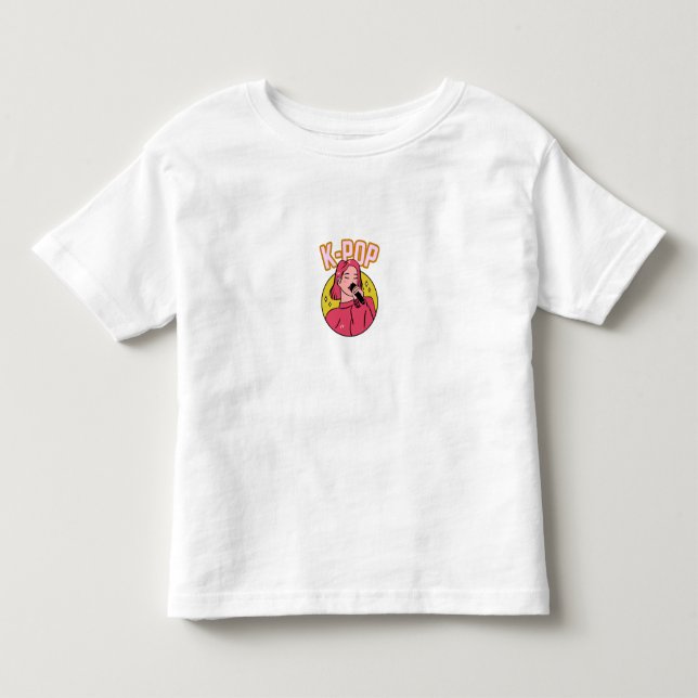 K-Pop Music Kleinkind T-shirt (Vorderseite)