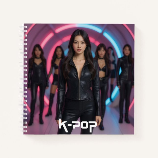 K-POP NOTIZBUCH (Vorderseite)