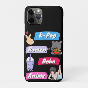 K-Pop, Ramen, Boba und Anime Pop Culture Fan Case-Mate iPhone Hülle