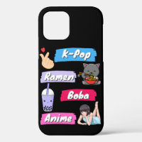 K-Pop, Ramen, Boba und Anime Pop Culture Fan