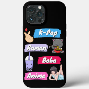 K-Pop, Ramen, Boba und Anime Pop Culture Fan Case-Mate iPhone Hülle