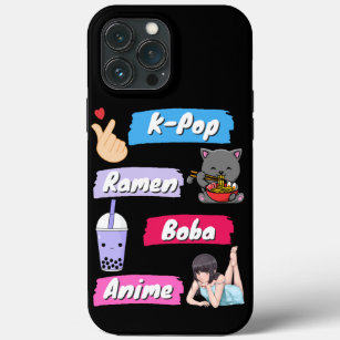 K-Pop, Ramen, Boba und Anime Pop Culture Fan   Case-Mate iPhone Hülle