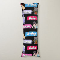 K-Pop, Ramen, Boba und Anime Pop Culture Fan