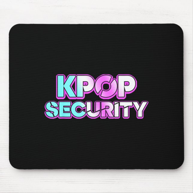 K-Pop Sicherheits-Mama Papa Kinder lustiger Geburt Mousepad (Vorne)