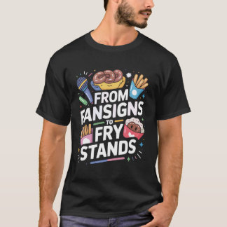 K-Pop Snacks Koreanische Pop-Musik Südkorea Kpop E T-Shirt