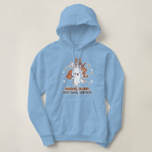 K-Pop Streunende Katze Vater Tanzender Hase Hoodie