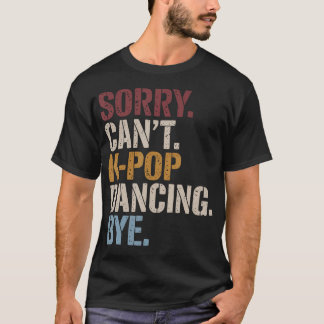 K-Pop-Tanz Koreanische Pop-Musik Tanz Südkorea T-Shirt