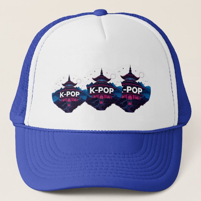 K-POP TRUCKERKAPPE (Vorderseite)