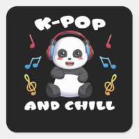 K-Pop und Chill Anime Panda Manga Music Kpop Fans