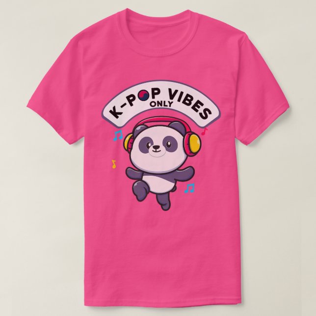 K-Pop Vibes only - Korean Pop Music K-Pop1548 T-Shirt (Design vorne)
