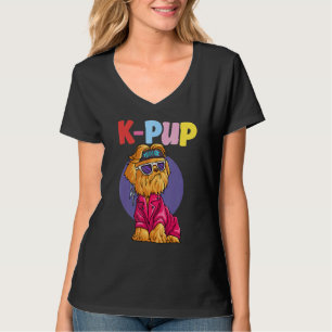 K PUP  Hund Korean K9 Pupstar Für K pop & Hund T-Shirt