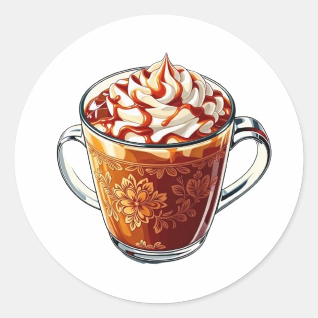 K-Style Bullet Journaling Series11 - Food Sticks Runder Aufkleber (Vorderseite)