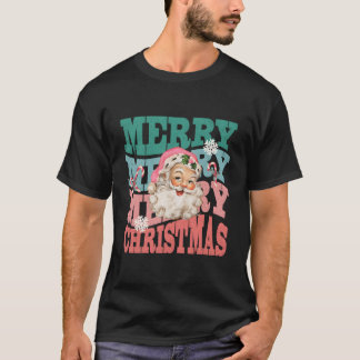 K Weihnachtsmann Froh T-Shirt