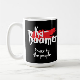 Ka-Boomer Spaß ein Wort minimalist cool trendy Kaffeetasse