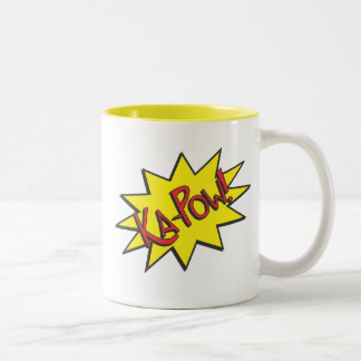Ka-Kriegsgefangen-Ballon-Comic-Tasse Zweifarbige Tasse