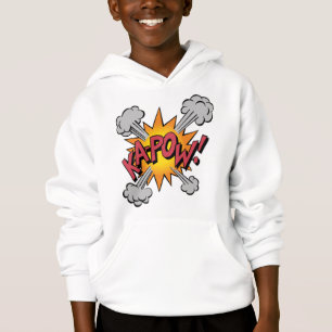 KA-POW! Comic-Book-Grafik Hoodie
