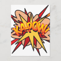 KA-POW Fun Retro Comic Pop Kunst, Dichtung und Mus