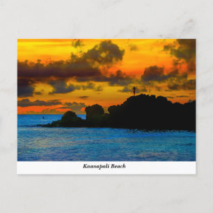 Kaanapali Beach Postcard Postkarte