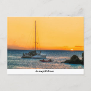 Kaanapali Beach Postcard Postkarte