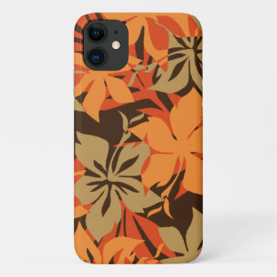 Kaanapali Camouflage Hawaiian Hibiskus Orange Case-Mate iPhone Hülle