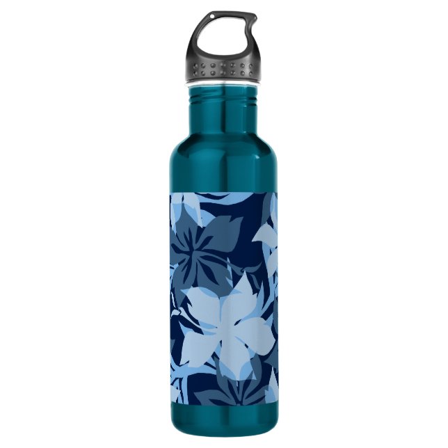 Kaanapali Camouflage Hawaiian Hibiskus Tonal Trinkflasche (Vorderseite)