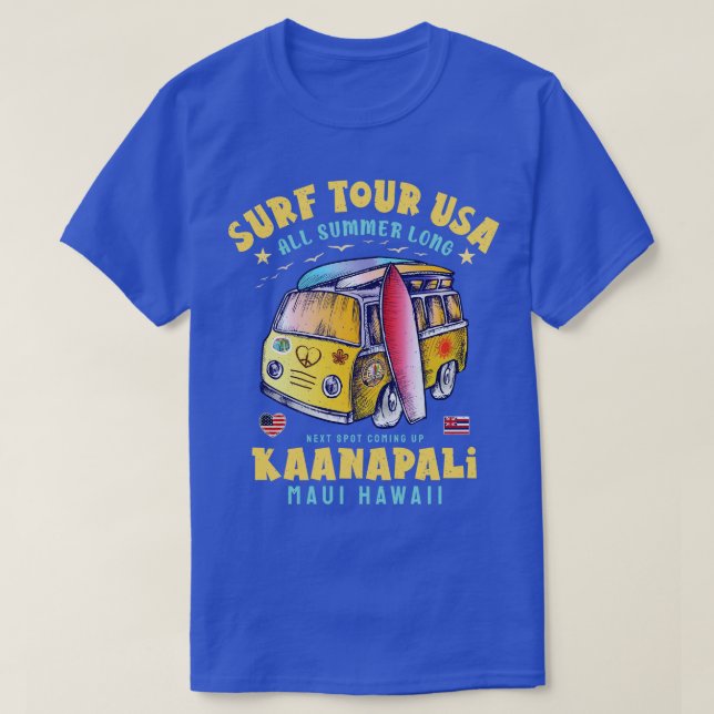 Kaanapali Maui Hawaii T-Shirt (Design vorne)