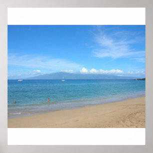 Kaanapali Strand, Maui Poster