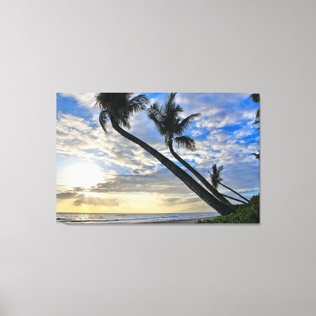 Kaanapali Wrapped Canvas Leinwanddruck (Vorderseite)