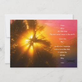 Kaart enkel met Hafiz - Even after all this time