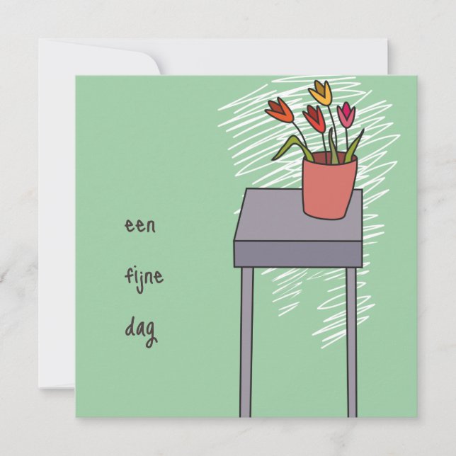 kaart felicitatie karte (Vorderseite)