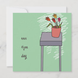 kaart felicitatie karte