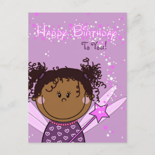 kaart - fröhlicher Geburtstag - engeltje Postkarte