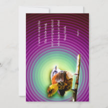 Kaart met gedicht Rumi