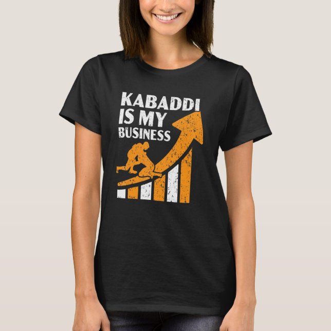 Kabaddi ist mein indisches Team Sport Raider 1 T-Shirt (Vorderseite)