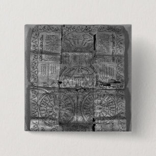 Kabalistisches Amulett Button