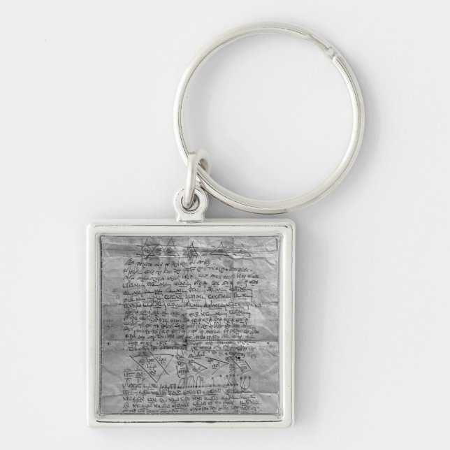 Kabalistisches Amulett Schlüsselanhänger (Vorne)